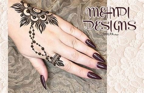 10_Mehndi Designs Of 2018 Bring A Chic Minimalism To India