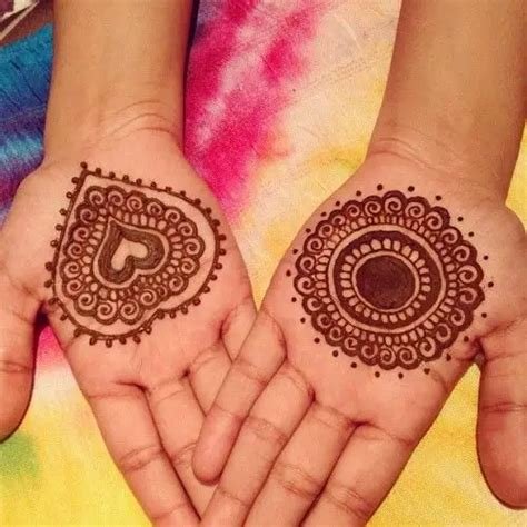 10_30 Easy And Simple Mehndi Designs For Kids  POPxo