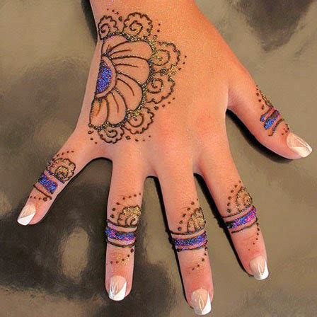 7_Arabic Mehndi Designs For Kids